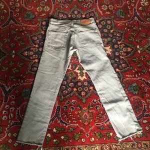 Gray Levis straight leg size 29